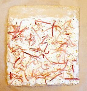 Rezept Mozzarella Speck Schnecken lowcarb keto glutenfrei