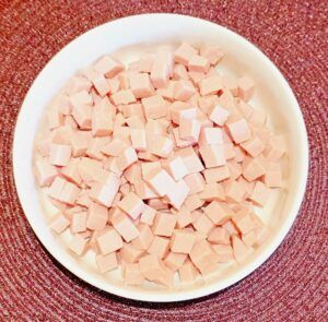 Rezept Wurst-Nudelsalat low carb keto glutenfrei