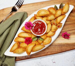 Rezept Pfifferling - Eierschwammerl Taschen lowcarb keto glutenfrei