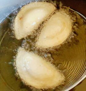 Rezept Pfifferling - Eierschwammerl Taschen lowcarb keto glutenfrei