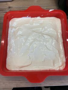 Rezept Pflaumenkuchen mit Pudding und Schmand lowcarb glutenfrei