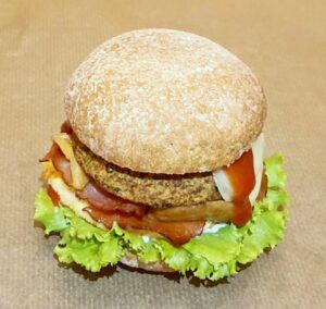 Rezept Pfifferling Burger lowcarb glutenfrei keto
