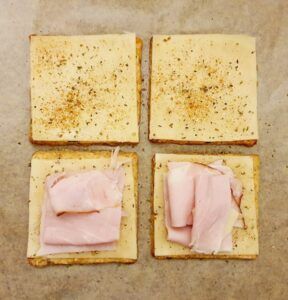 Rezept Blumenkohltoasties lowcarb keto glutenfrei