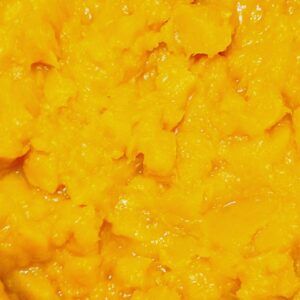 Rezept Kürbis-Zimtschmarrn mit Apfel Pflaumenröster und Vanillisauce lowcarb glutenfrei