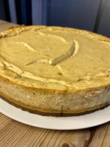 Rezept Orangen Zimt Cheesecake lowcarb keto glutenfrei