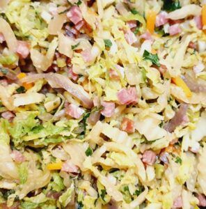 Rezept Chinakohl Knoblauch Taschen lowcarb glutenfrei keto