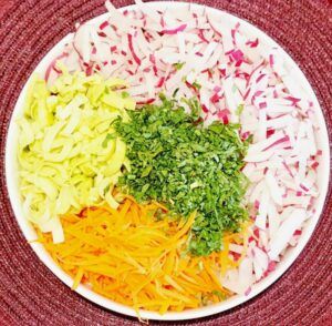 Rezept Karotten Radieschenbälle lowcarb keto glutenfrei