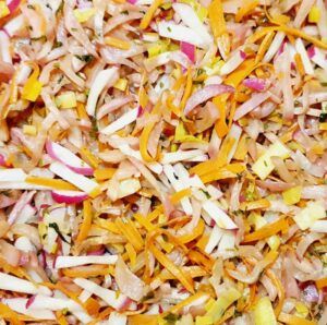 Rezept Karotten Radieschenbälle lowcarb keto glutenfrei