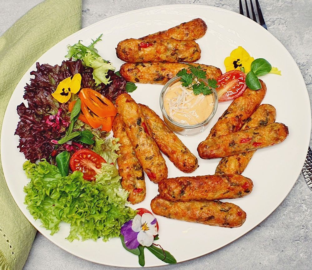 Rezept Räucherlachs Ricotta Sticks lowcarb keto glutenfrei