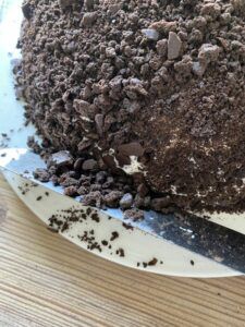 Rezept Maulwurftorte mit Erdbeeren lowcarb keto glutenfrei