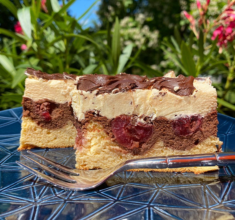 Rezept Donauwelle lowcarb keto glutenfrei