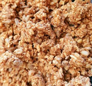 Rezept Knusprige Müsli Schüsserl lowcarb keto glutenfrei