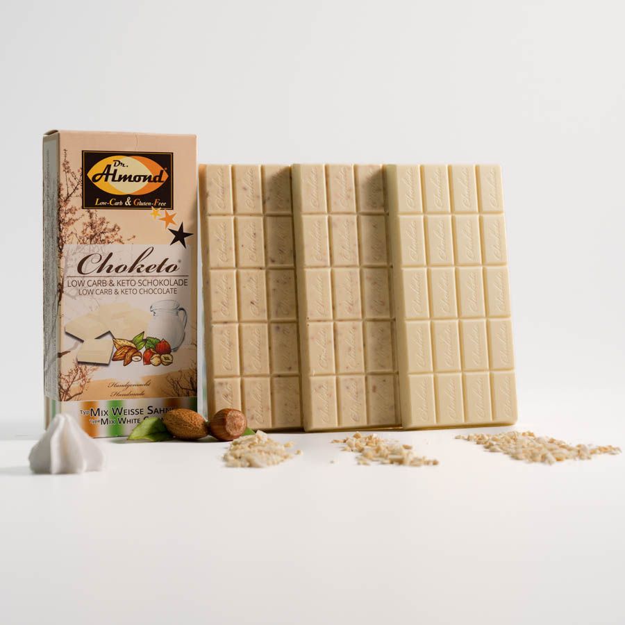 CHOKETO MIX Weisse Sahne low-carb zuckerfrei keto