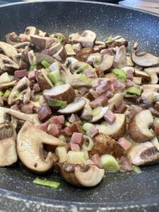 Rezept Herzhafter Kaiserschmarrn lowcarb glutenfrei