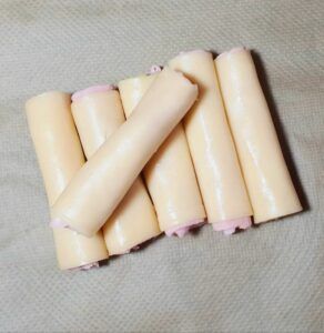 Rezept Schinken Käse Kürbisstangen lowcarb glutenfrei keto