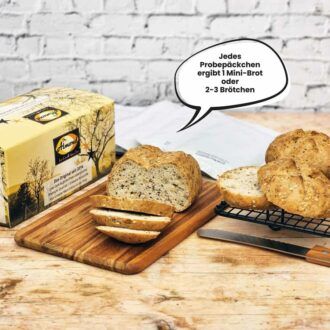 LOW CARB PROBIERBOX 1: Unsere beliebtesten Brotbackmischungen | mit 6 Probepäckchen zum Testen | glutenfrei keto paleo