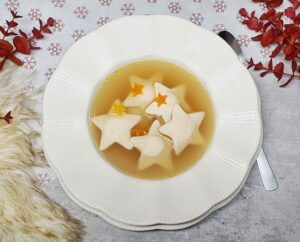 Rezept Ricotta Schnittlauch Stern-Ravioli lowcarb keto glutenfrei