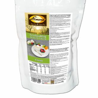 Grießpudding CLASSIC low-carb glutenfrei keto - Grießbrei ohne Stärke zuckerfrei laktosefrei vegan