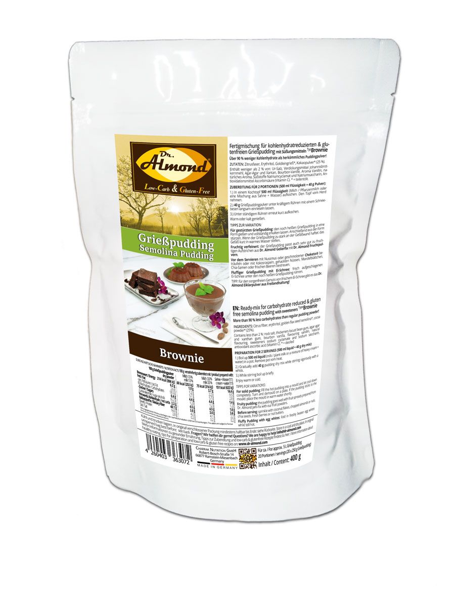 Griesspudding-BROWNIE-lowcarb-glutenfrei-keto-Griessbrei-Ersatz