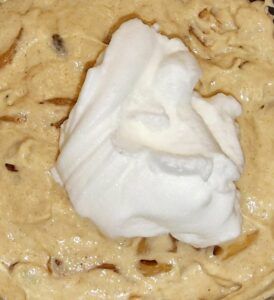 Rezept Apfel Zimt Grießauflauf lowcarb keto glutenfrei