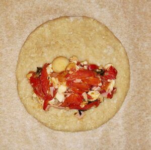 Rezept Panzerotti - frittierte Pizzateigtaschen lowcarb keto glutenfrei