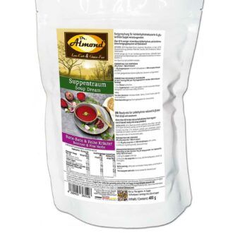 Suppentraum Rote-Bete & Feine Kräuter Tütensuppe low-carb glutenfrei keto vegan