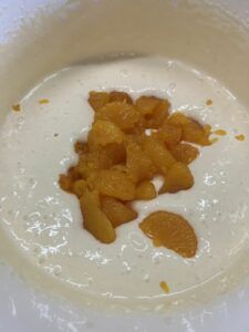 Rezept Brownie-Mandarinen-Schmand Kuchen lowcarb keto glutenfrei