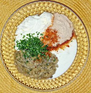 Rezept Marokkanischer Auberginen Aufstrich low carb keto glutenfrei