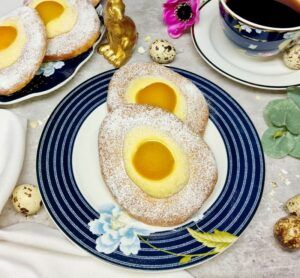 Rezept Cheesecake Spiegeleier low carb keto glutenfrei