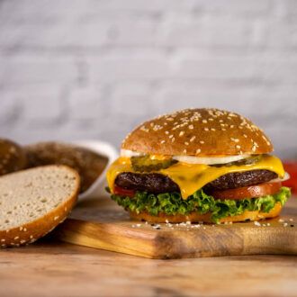 Brioche Burger Buns low-carb glutenfrei sojafrei keto | Backmischung für Burgerbrötchen