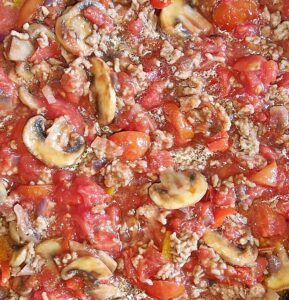 Rezept Pizzasuppe low carb glutenfrei