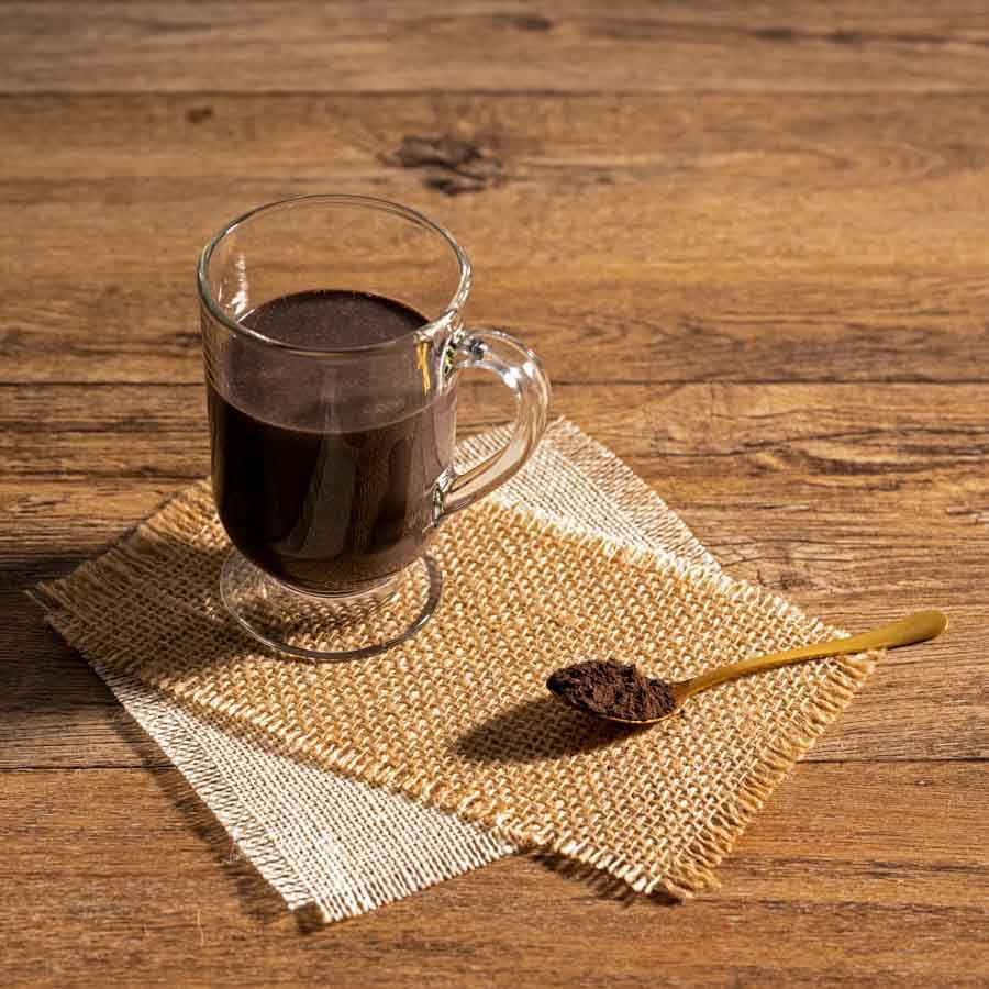 Trinkschokolade MITTERNACHTSTRAUM - Trinkkakao Kakaopulver low-carb keto glutenfrei sojafrei