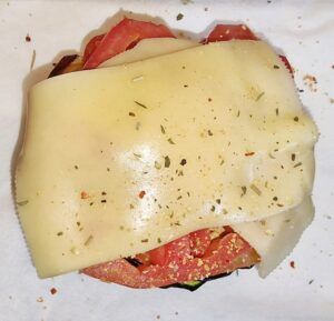 Rezept Grillgemüseburger low-carb keto glutenfrei