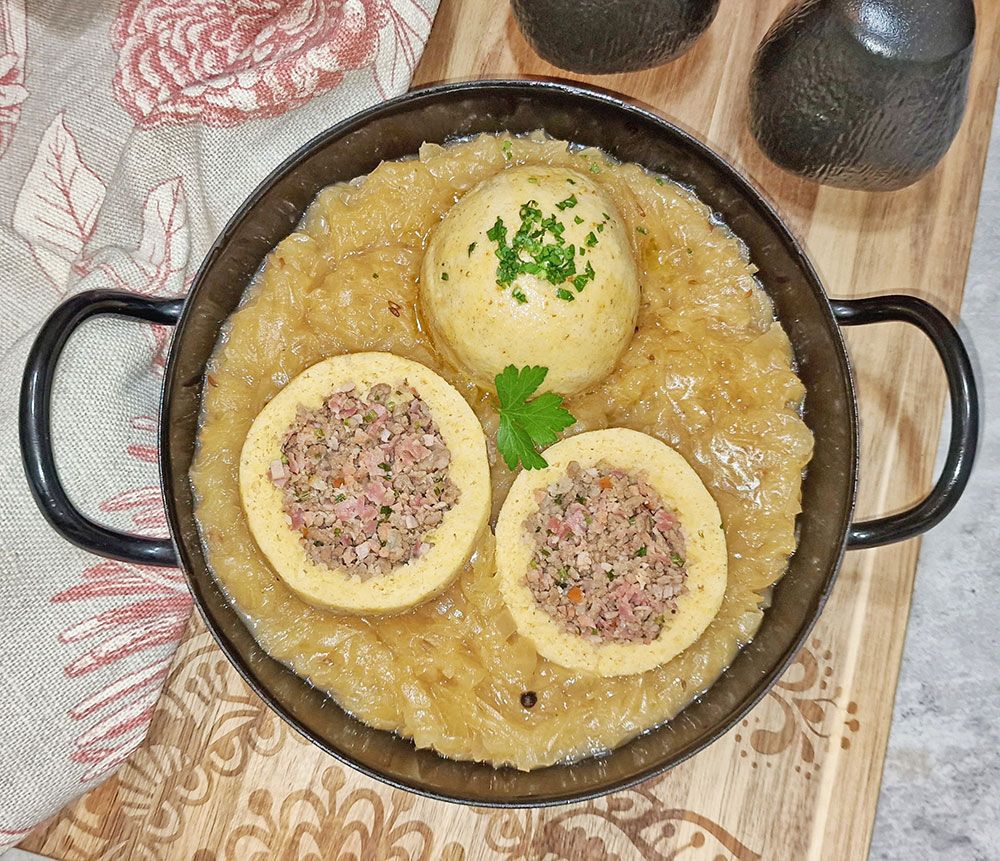 Rezept Fleischknödel low-carb keto glutenfrei