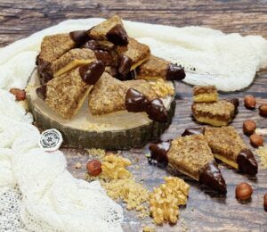 Rezept Nussecken low-carb keto glutenfrei