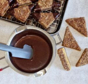 Rezept Nussecken low-carb keto glutenfrei