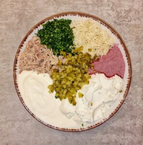 Rezept Rote Bete Thunfisch Aufstrich low-carb keto glutenfrei