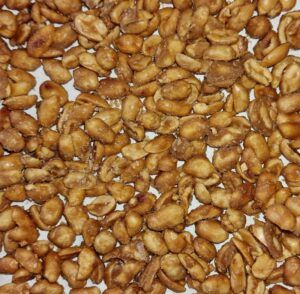 Rezept Karamell Erdnuss Müsli Granola low-carb keto glutenfrei