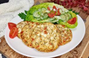 Rezept Hüttenkäsetaler-Laibchen keto lowcarb kalorienarm