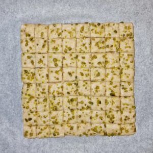 Pistazien Zitronen Fonduebrot