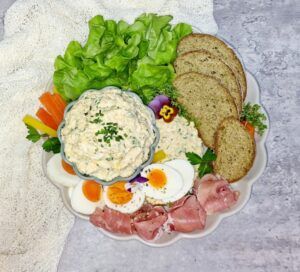 Rezept Ei Curry Aufstrich low-carb keto glutenfrei