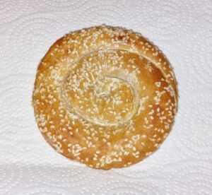 Rezept Schinken Käse Schnecken low-carb keto glutenfrei