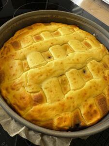 Rezept 15-Minuten Früchte Quark Kuchen low-carb keto glutenfrei