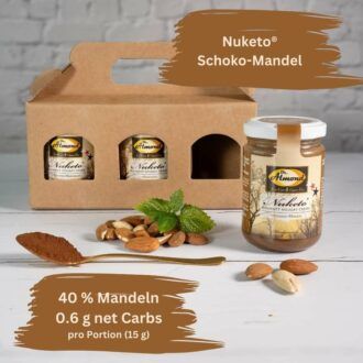 Nuketo Probierset Haselnuss-Mandel_lowcarb_keto-zuckerfrei