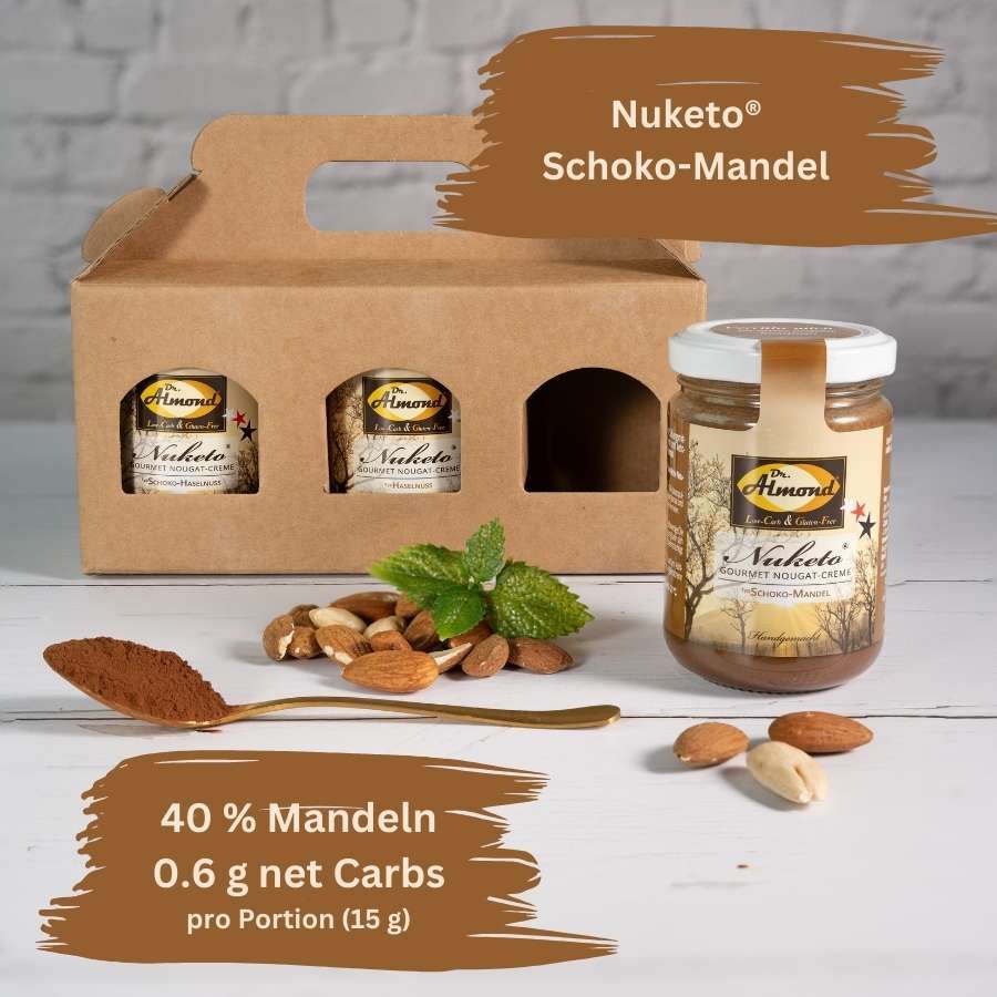Nuketo Probierset Haselnuss-Mandel_lowcarb_keto-zuckerfrei