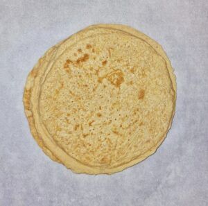 Rezept Topfenpalatschinken überbacken mit Vanillesauce low-carb keto glutenfrei